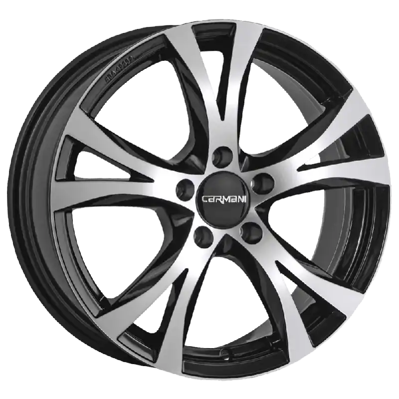 Carmani 09 Compete 15, 6.5, 5, 112, 48, 57.1, black polish, - Premium