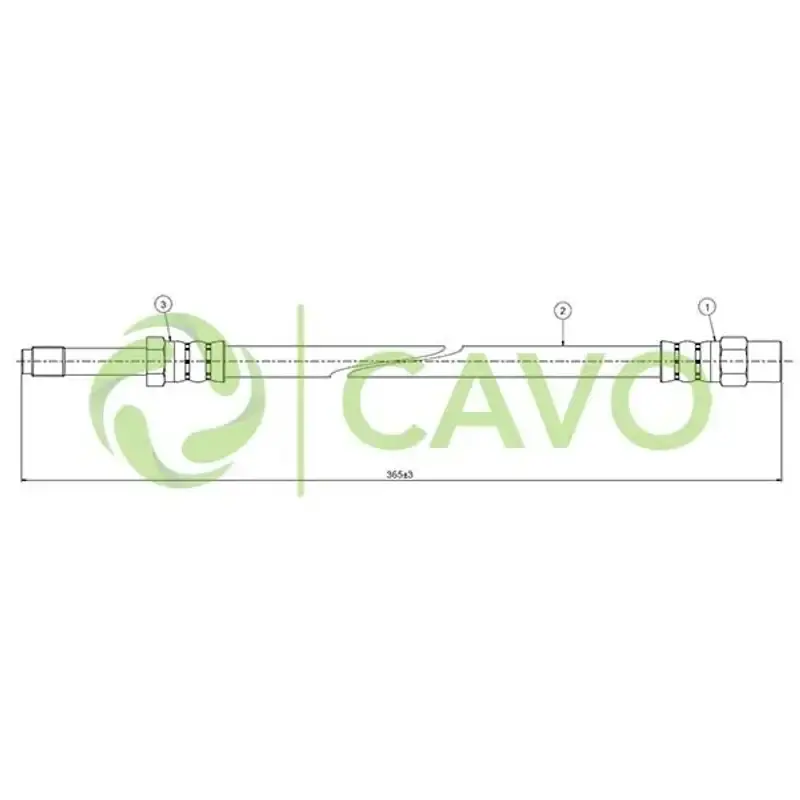 Preț avantajos | CVO-C800.100.A Furtun frina