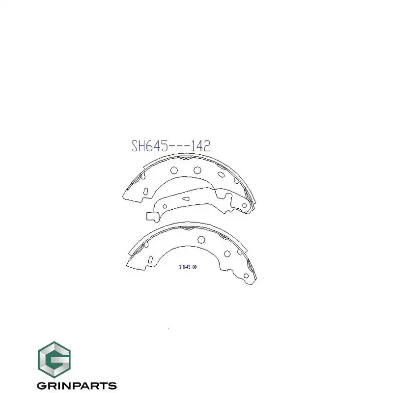 Calitate excelentă | GRIN-BS87330 Set saboti frana