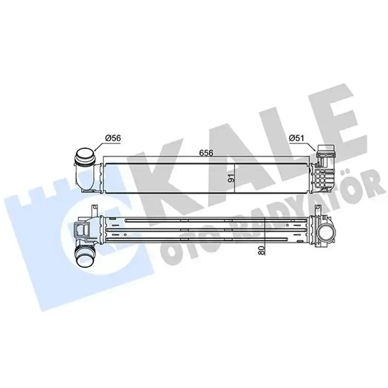KALE-345110 Intercooler, compresor | Comandă azi