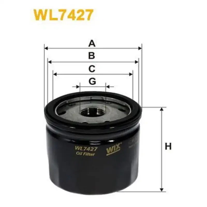 WX-WL7427 Filtru ulei - Plasează comanda acum