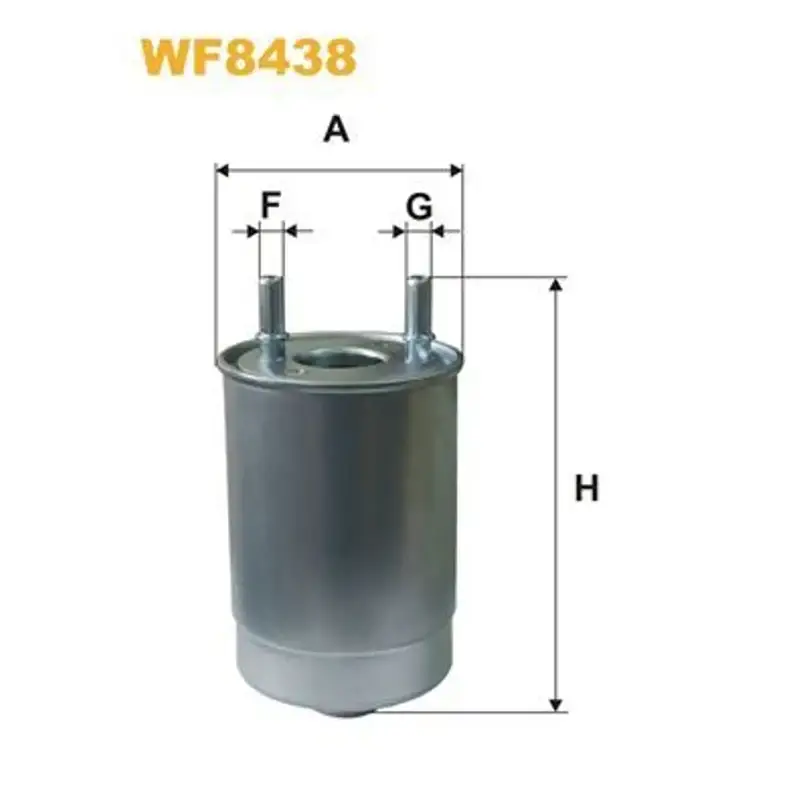 WX-WF8438 Filtru combustibil - Comandă azi