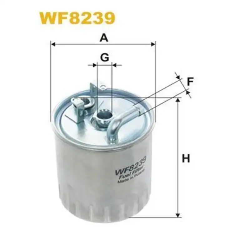 WX-WF8239 Filtru combustibil - Ultima lansare