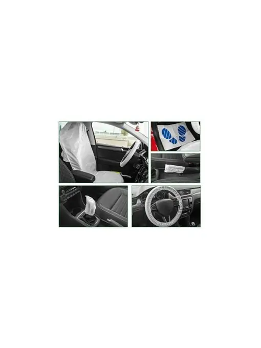 Preț promoțional - Set huse de protectie auto in punga individuala 5 in 1, Garage Meister GM50916