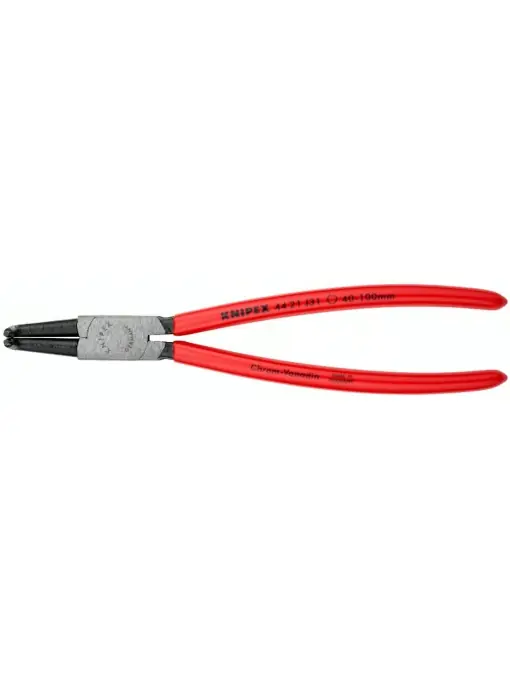 Cleste pentru inele de siguranta de interior 40-100 mm,indoit la 90‘, lungime 215 mm, Knipex 4421J31 | Acum disponibil