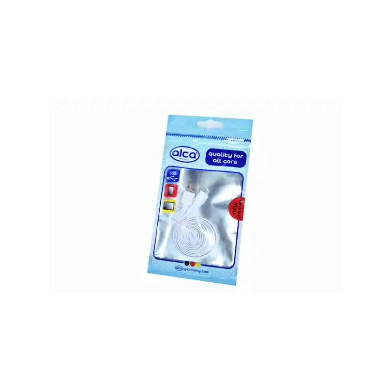 Ultima șansă - Cablu micro USB alb smart