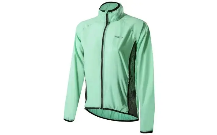 În tendințe | Jacheta Windbreaker Skoda Dama - Electric Green