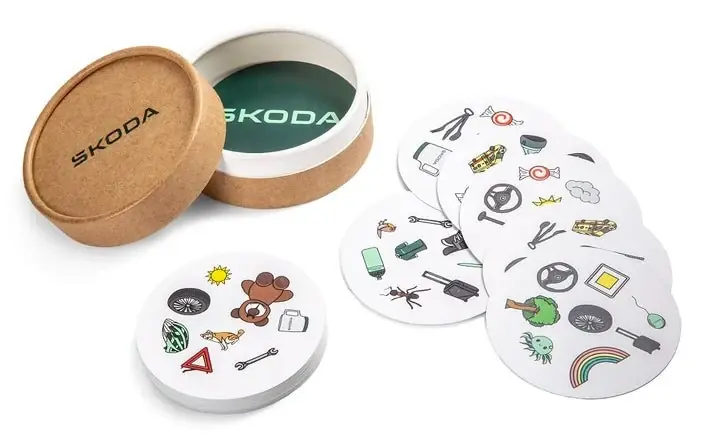 Joc memory Skoda copii 6 ani set 55 carti - Doar azi