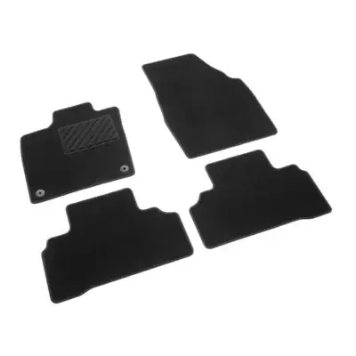 Recomandare | Set Covorase Textile VW ID.Polo, Negru Satinat