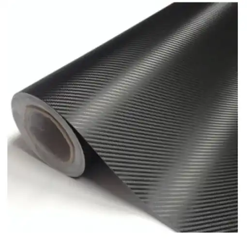 Retur ușor | Folie carbon auto 3D, 1 x 1.27 M, Negru