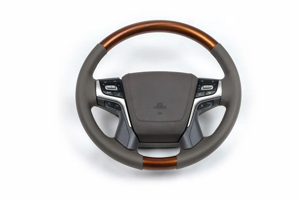Calitate profesională | Toyota Land Cruiser Prado 150 2009-2023 Volan complet (lemn deschis)