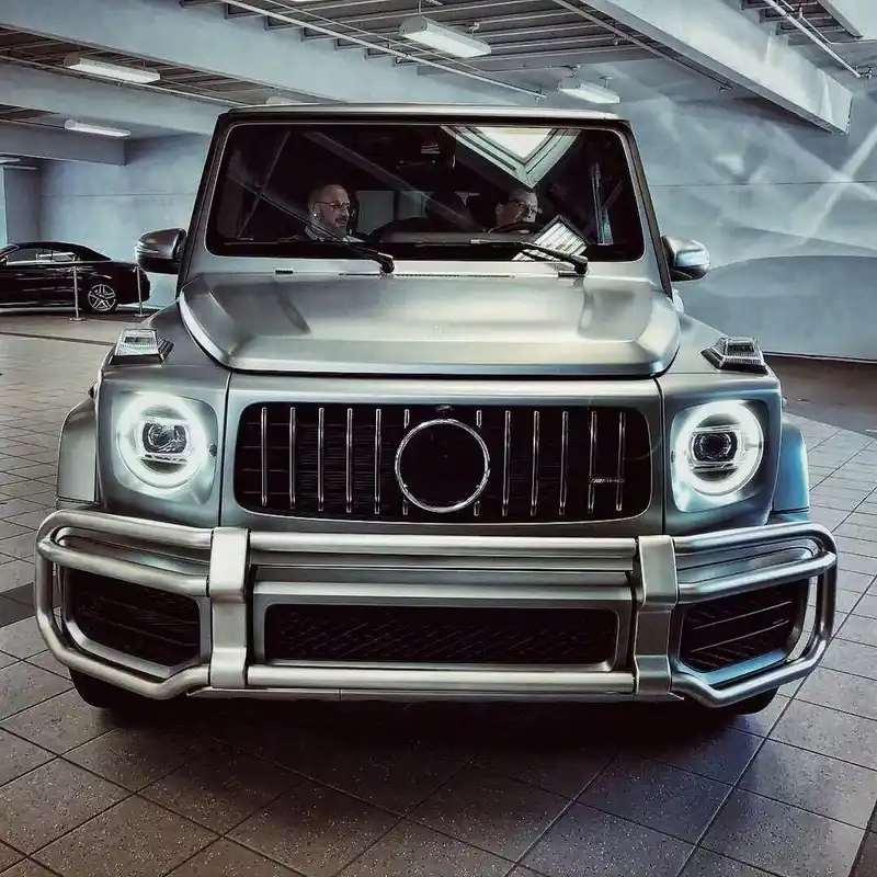 Doar azi - Mercedes G class W463 1990-2018 Protectie frontala (bull bar) pentru facelift 2018+