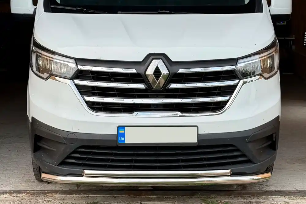 Opel Vivaro 2015-2019 Protectie Fata ST014 (Inox) - Retur gratuit