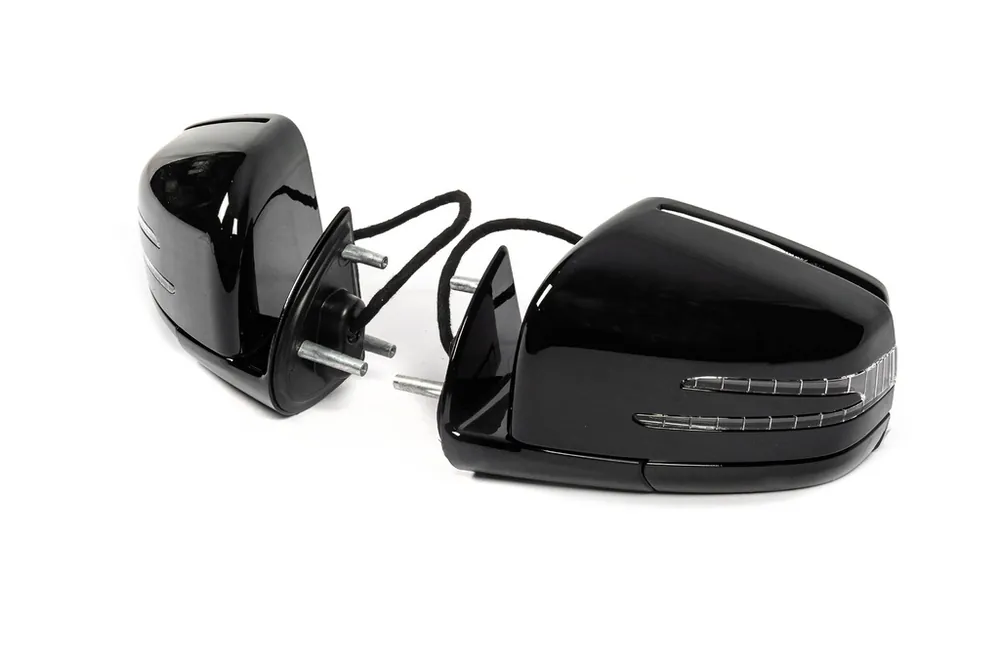 Recomandare - Mercedes GL class X164 2006-2012 Oglinzi Facelift (Negre, 2 buc)