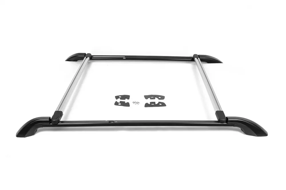 Mercedes Citan 2013-2021 Bare longitudinale originale (cu bare transversale) (baza standard) Gri+Negru - Top vânzări