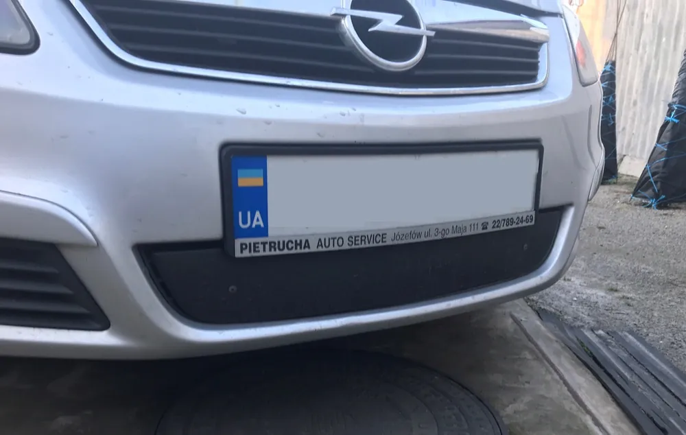 Produs de top - Opel Zafira B 2005–2011 Capac grila iarna (2005-2008) Mat