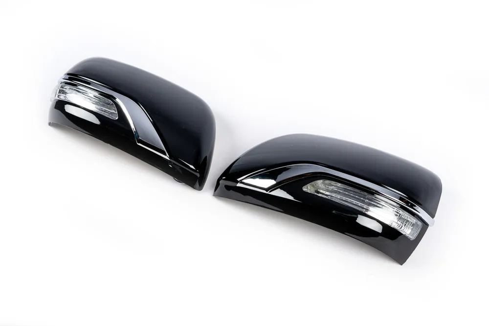 Bestseller | Toyota Land Cruiser Prado 150 2009-2023 Capace Oglinzi (cu Semnal, Stil 2016) Negru