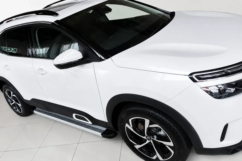 Se epuizează rapid - Citroen C5 Aircross 2017-2025 Praguri Laterale Maya V2 (2 buc, Aluminiu)