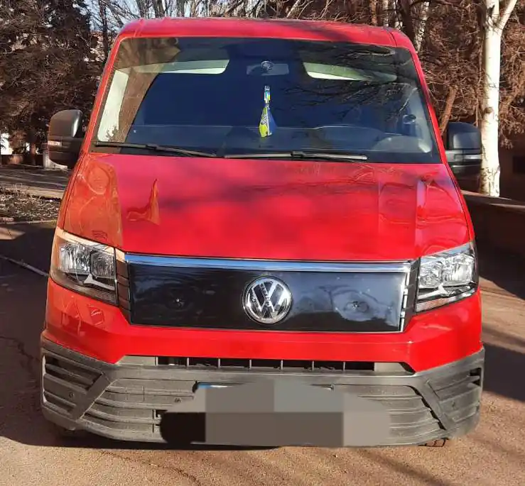 Produs popular - Volkswagen Crafter 2016- Grila de iarna Lucios