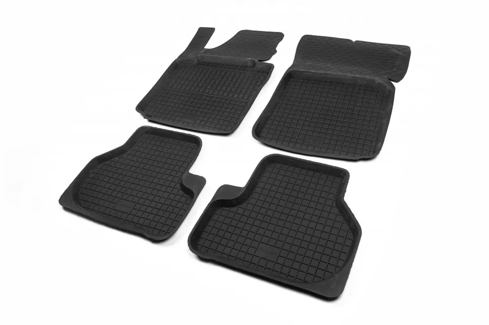 Livrare imediată - Seat Leon 2005-2012 Covorase cauciuc cu margine (4 buc, Polytep)