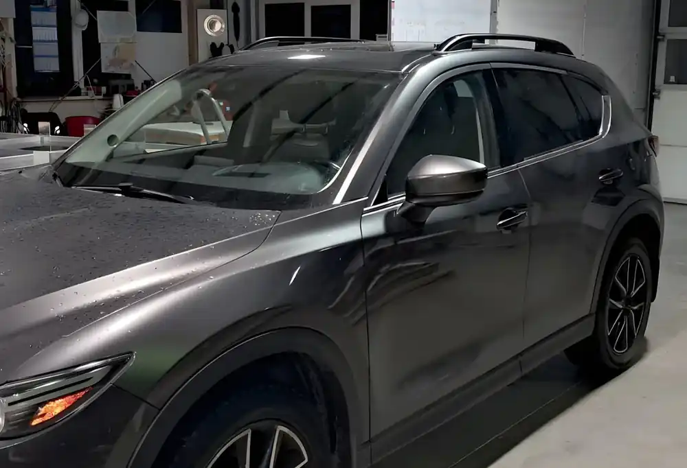 Mazda CX-5 2017–2025 Bare longitudinale Skyport Black (2 buc) - Premium