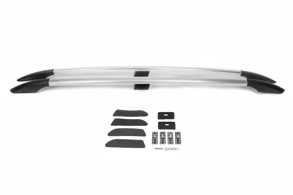 Ultima șansă - Nissan Qashqai 2010-2014 Bare Longitudinale Crom Pentru versiunea +2, Picioare din plastic