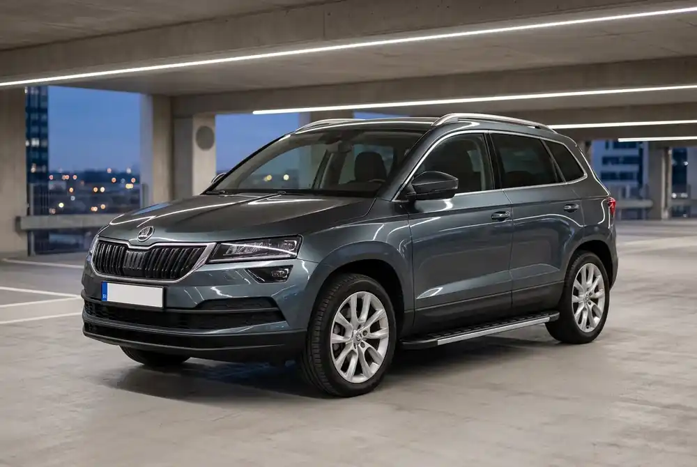 Skoda Karoq 2018- Praguri Laterale Duru (2 buc, Aluminiu) | Comandă online
