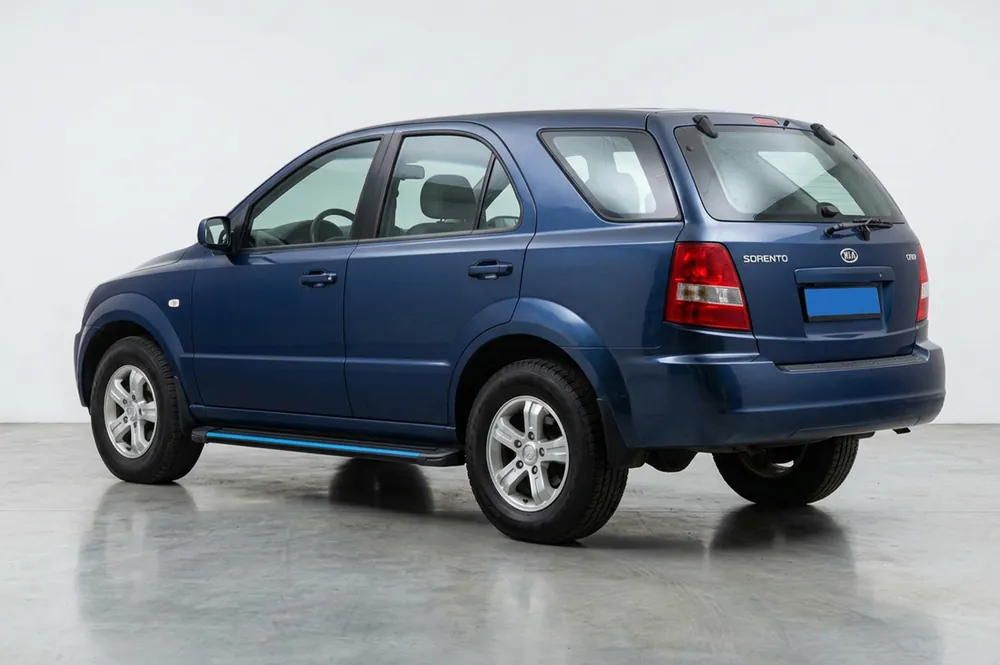 Kia Sorento I BL 2002-2009 Praguri Laterale Maya Blue (2 buc, Aluminiu) | Lansare recentă