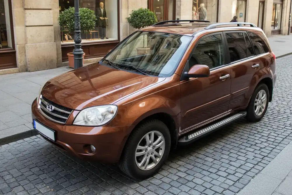 Promoție specială | Chery Tiggo 1 2005-2016 Praguri Laterale New Vision (2 buc, Aluminiu)