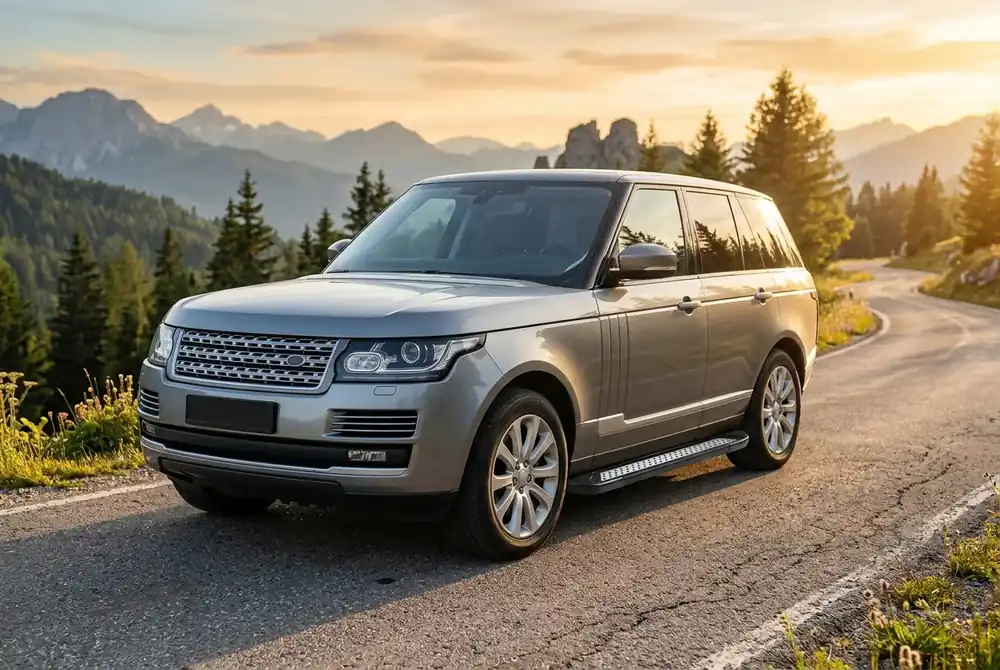 Range Rover IV L405 2013-2021 Praguri Laterale New Vision Black (2 buc, Aluminiu) | Comandă online