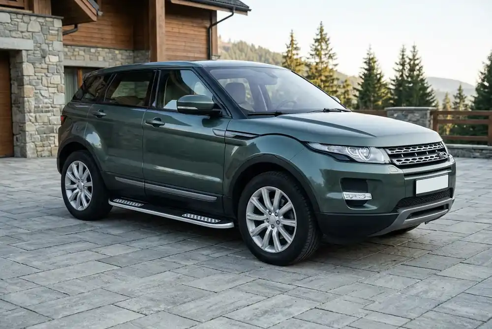 Range Rover Evoque 2012-2018 Praguri Laterale Tayga V2 (2 buc, Aluminiu) - Plată securizată