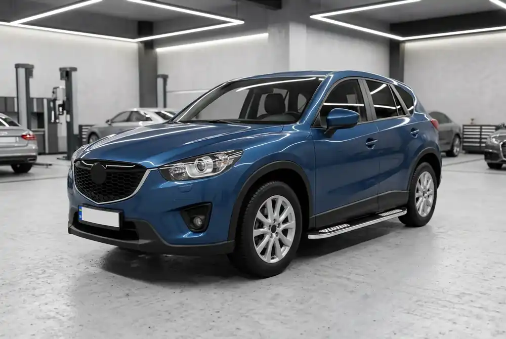 Produs adăugat recent - Mazda CX-5 2012-2017 Praguri Laterale Tayga V2 (2 buc, Aluminiu)