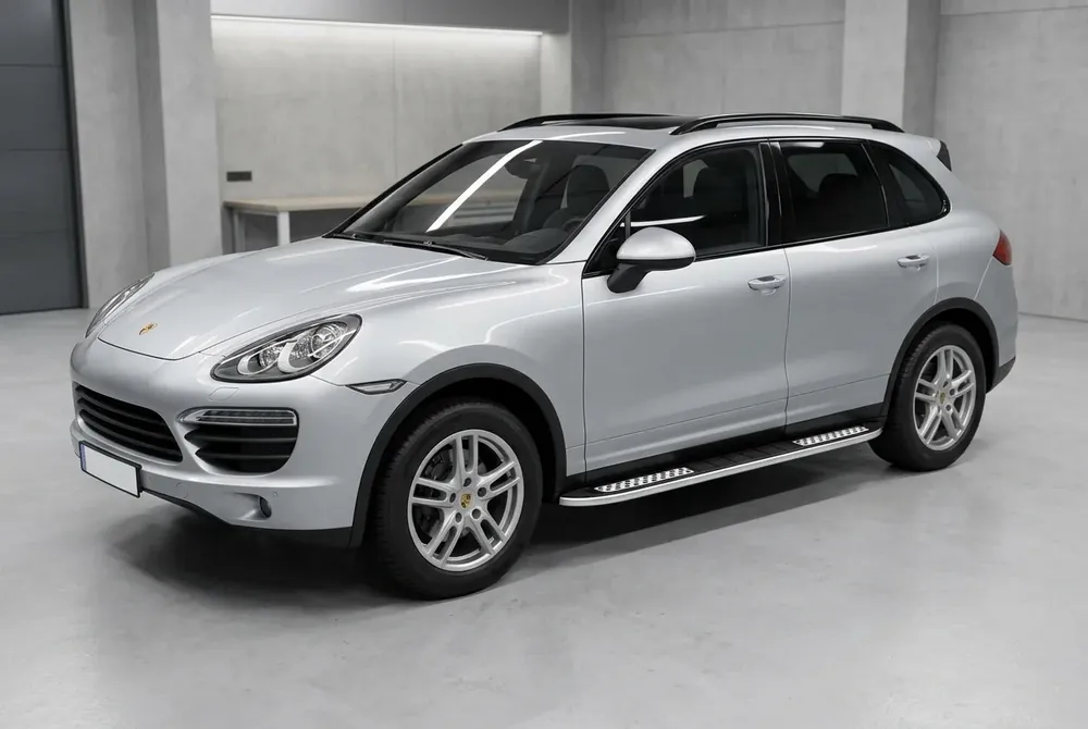 Porsche Cayenne 2010-2017 Praguri Laterale Tayga V2 (2 buc, Aluminiu) - Noutate în ofertă