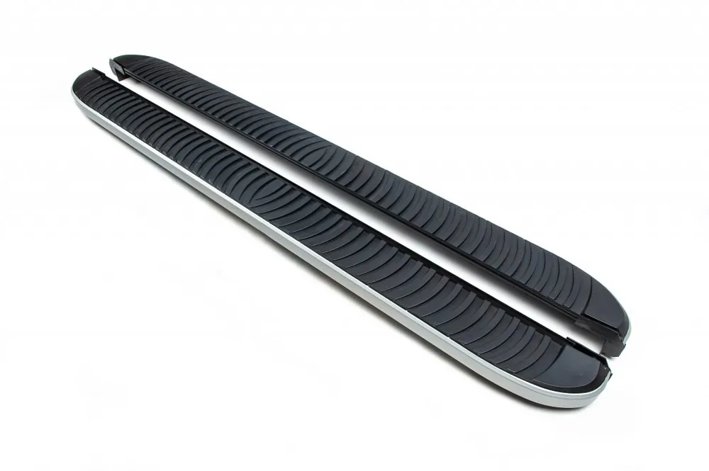 Ofertă flash | BMW X5 E70 2007-2013 Praguri Laterale Tayga Grey (2 buc, Aluminiu)