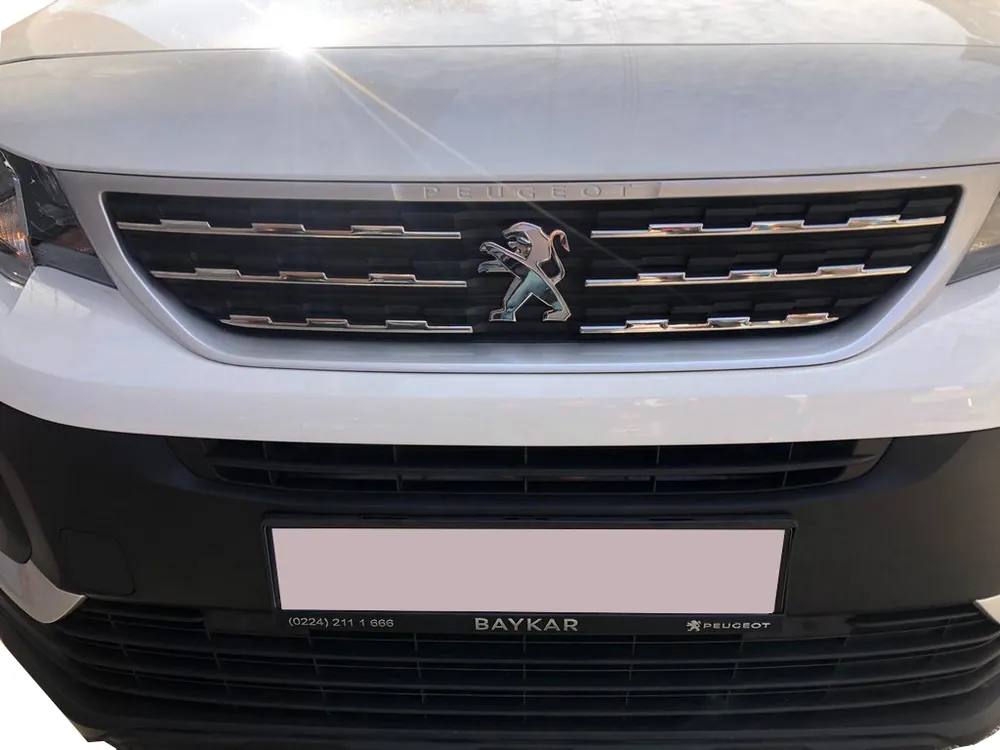Peugeot Partner/Rifter 2019- Capace Grila Cromate (Otel Inoxidabil) - Nu rata oferta