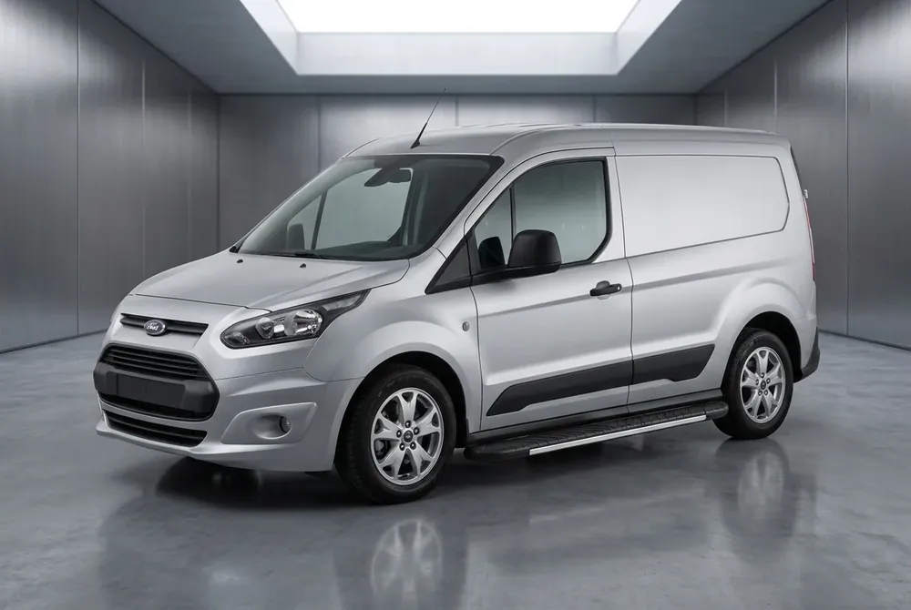 Retur ușor | Ford Connect 2014-2021 Praguri laterale Bosphorus Grey (2 buc, aluminiu)