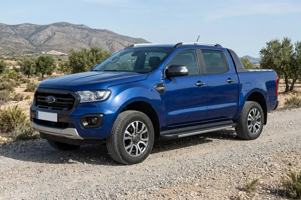 Ford Ranger 2011–2022 Praguri laterale Bosphorus Grey (2 buc, aluminiu) - Produs vedetă