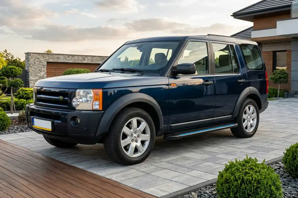 Cumpără acum - Land Rover Discovery III 2004–2009 Praguri Laterale Maya Blue (2 buc, Aluminiu)
