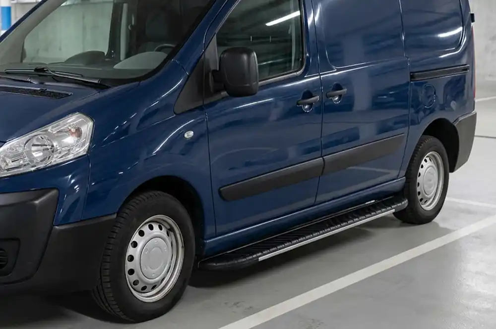 Ofertă online | Citroen Jumpy 2007–2017 Praguri Laterale Bosphorus Grey (2 buc, Aluminiu)