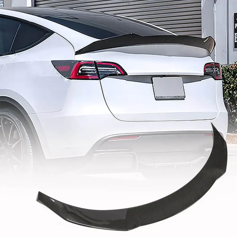 Tesla Model Y 2020- Spoiler V4 (2020-2025, Carbon) | Preț redus
