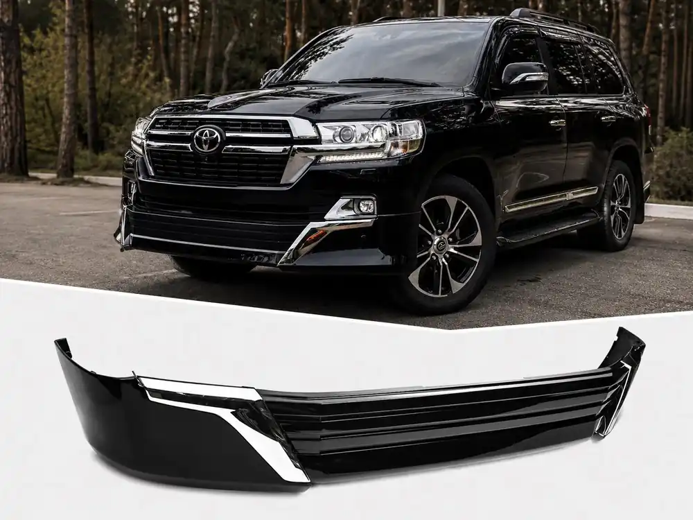 Bestseller | Toyota Land Cruiser 200 2007-2021 Lip fata 2016↗ (Executive 2021) Alb