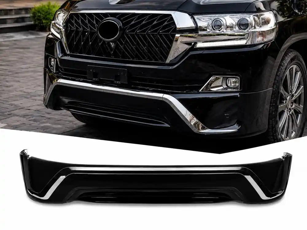 Toyota Land Cruiser 200 2007-2021 Lip frontal 2016↗ (Executive 2016) Negru - Au mai rămas puține bucăți