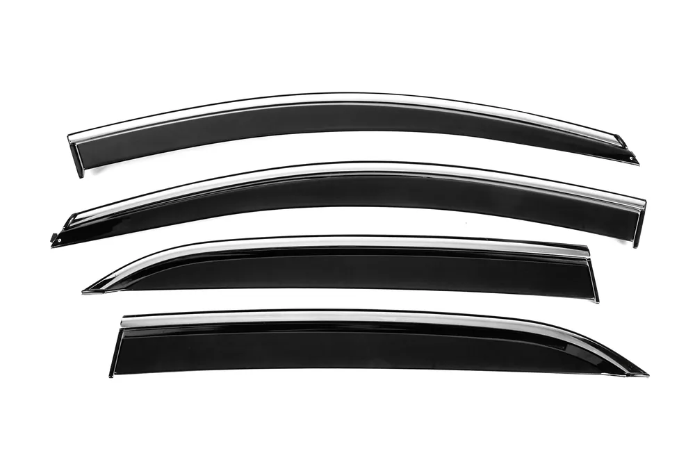 Chevrolet Equinox 2018-2025 Deflectoare geamuri cu ornament cromat Niken Luxury (4 buc) - Profită acum