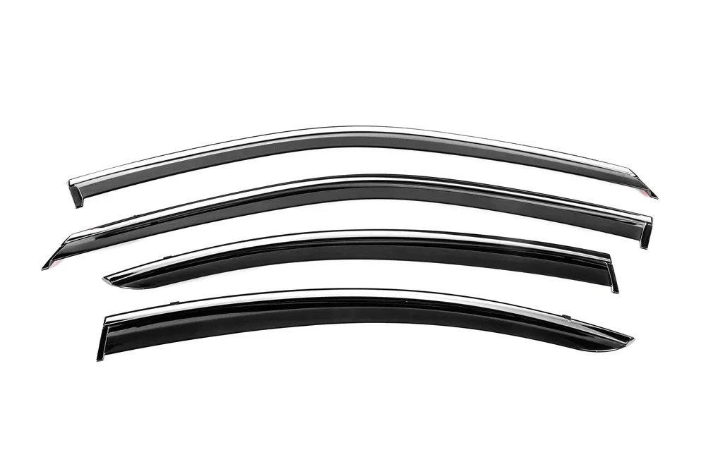 Plată securizată | Lexus ES 2006-2011 Deflectoare geamuri cu ornament cromat Niken Luxury (4 buc)
