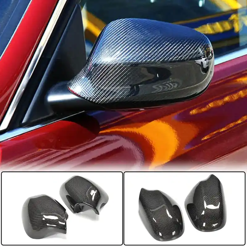 BMW 3 Series E90/E91 2005-2011 Capace Oglinzi (pentru E90/E91 2008-2011, Carbon) | Produs apreciat