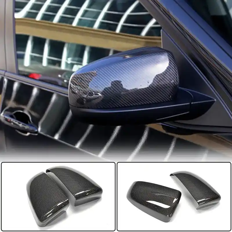 Comandă simplu - BMW X6 E71 2008–2014 Capace Oglinzi (Carbon)