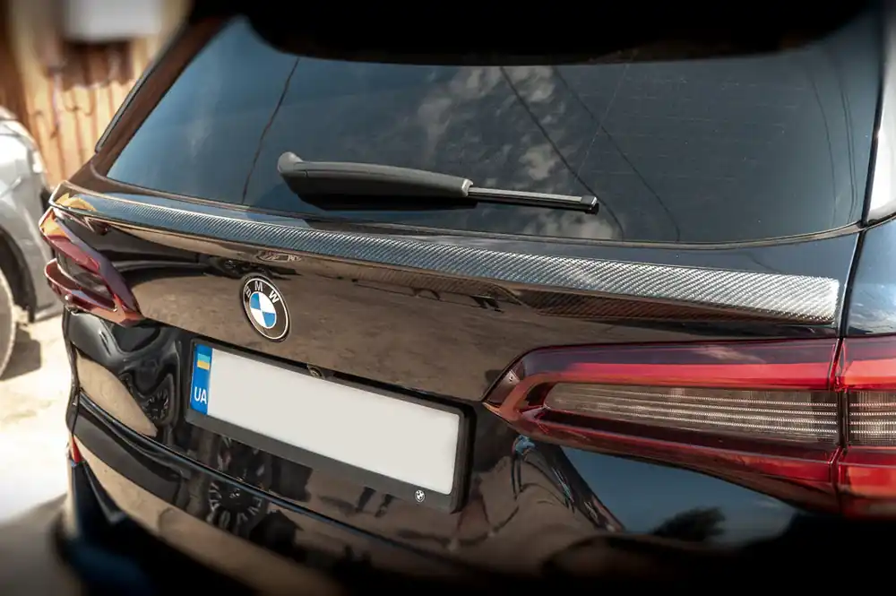 BMW X5 G05 2019–2026 Spoiler inferior V1 (Carbon natural) | Cumpără online