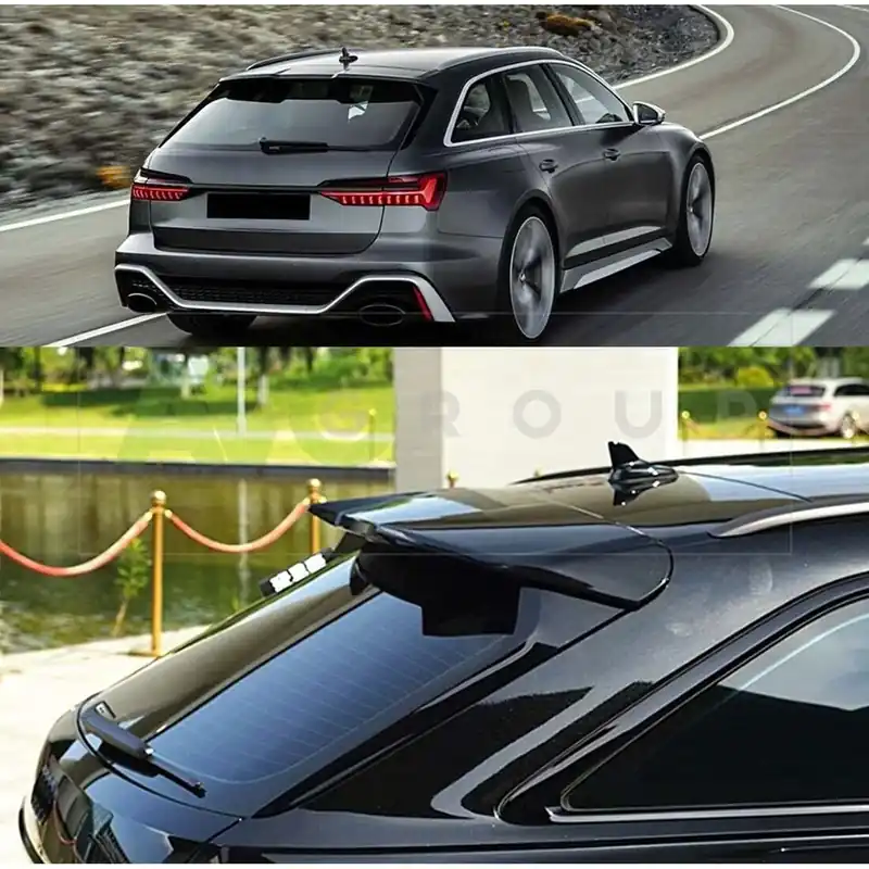 Audi A6 C8 2018–2025 Eleron DPT V2 (Avant, negru lucios) - Gata de expediere