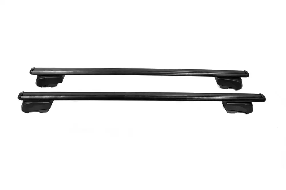Volkswagen ID.4 2020- Bare transversale pentru bare longitudinale integrate cu cheie Bold Bar V2 (2 buc) Gri - Oferta zilei
