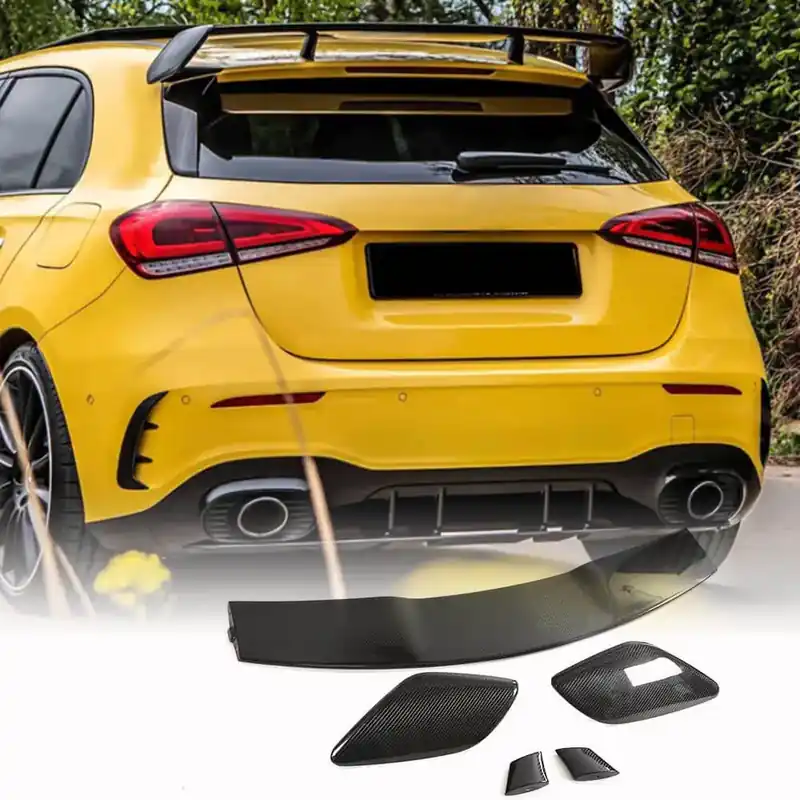 Produs nou | Mercedes A-class W177 2018- Spoiler V3 (pentru HB, Carbon)